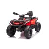 Dětská čtyřkolka CAN-AM Outlander | 180W | s dálkovým ovladačem | červená  EVA kola | Bluetooth | 180W | nosnost 50kg