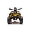 Dětská čtyřkolka CAN-AM Outlander | 180W | s dálkovým ovladačem | žlutá  EVA kola | Bluetooth | 180W | nosnost 50kg