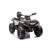 Dětská čtyřkolka CAN-AM Outlander | 180W | s dálkovým ovladačem  | šedá  EVA kola | Bluetooth | 180W | nosnost 50kg