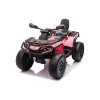 Dětská čtyřkolka CAN-AM Outlander | 180W | s dálkovým ovladačem  | růžová  EVA kola | Bluetooth | 180W | nosnost 50kg