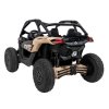 Dětská elektrická Buggy CAN-AM Maverick XXL Premium Deluxe 640W 24V 20AH | khaki  nafukovací kola |  24V 20Ah | tiché motory na zadní kola | bez dálkového ovladače