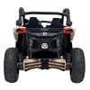 Dětská elektrická Buggy CAN-AM Maverick XXL Premium Deluxe 640W | khaki  nafukovací kola |  24V 20Ah | tiché motory na zadní kola