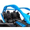Dětská elektrická Buggy CAN-AM Maverick XXL Premium Deluxe 640W | modrá  nafukovací kola |  24V 20Ah | tiché motory na zadní kola | bez dálkového ovladače