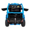 Dětská elektrická Buggy CAN-AM Maverick XXL Premium Deluxe 640W | modrá  nafukovací kola |  24V 20Ah | tiché motory na zadní kola | bez dálkového ovladače