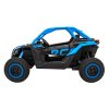 Dětská elektrická Buggy CAN-AM Maverick XXL Premium Deluxe 640W | modrá  nafukovací kola |  24V 20Ah | tiché motory na zadní kola | bez dálkového ovladače