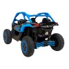 Dětská elektrická Buggy CAN-AM Maverick XXL Premium Deluxe 640W | modrá  nafukovací kola |  24V 20Ah | tiché motory na zadní kola | bez dálkového ovladače