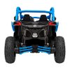 Dětská elektrická Buggy CAN-AM Maverick XXL Premium Deluxe 640W | modrá  nafukovací kola |  24V 20Ah | tiché motory na zadní kola | bez dálkového ovladače