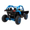 Dětská elektrická Buggy CAN-AM Maverick XXL Premium Deluxe 640W | modrá  nafukovací kola |  24V 20Ah | tiché motory na zadní kola | bez dálkového ovladače