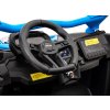 Dětská elektrická Buggy CAN-AM Maverick XXL Premium Deluxe 640W | modrá  nafukovací kola |  24V 20Ah | tiché motory na zadní kola | bez dálkového ovladače