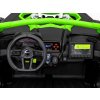 Dětská elektrická Buggy CAN-AM Maverick XXL Premium Deluxe 640W | zelená  nafukovací kola |  24V 20Ah | tiché motory na zadní kola | bez dálkového ovladače