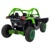 Dětská elektrická Buggy CAN-AM Maverick XXL Premium Deluxe 640W | zelená  nafukovací kola |  24V 20Ah | tiché motory na zadní kola | bez dálkového ovladače