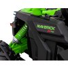 Dětská elektrická Buggy CAN-AM Maverick XXL Premium Deluxe 640W | zelená  nafukovací kola |  24V 20Ah | tiché motory na zadní kola | bez dálkového ovladače