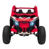 Dětská elektrická Buggy CAN-AM Maverick XXL Premium Deluxe 640W | červená  nafukovací kola |  24V 20Ah | tiché motory na zadní kola | bez dálkového ovladače
