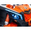 Dětská elektrická Buggy CAN-AM Maverick XXL Premium Deluxe 640W | oranžová  nafukovací kola |  24V 20Ah | tiché motory na zadní kola | bez dálkového ovladače