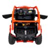 Dětská elektrická Buggy CAN-AM Maverick XXL Premium Deluxe 640W | oranžová  nafukovací kola |  24V 20Ah | tiché motory na zadní kola | bez dálkového ovladače