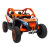 Dětská elektrická Buggy CAN-AM Maverick XXL Premium Deluxe 640W 24V 20AH | oranžová  nafukovací kola |  24V 20Ah | tiché motory na zadní kola | bez dálkového ovladače