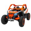 Dětská elektrická Buggy CAN-AM Maverick XXL Premium Deluxe 640W | oranžová  nafukovací kola |  24V 20Ah | tiché motory na zadní kola | bez dálkového ovladače