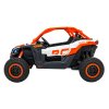Dětská elektrická Buggy CAN-AM Maverick XXL Premium Deluxe 640W | oranžová  nafukovací kola |  24V 20Ah | tiché motory na zadní kola | bez dálkového ovladače