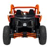 Dětská elektrická Buggy CAN-AM Maverick XXL Premium Deluxe 640W | oranžová  nafukovací kola |  24V 20Ah | tiché motory na zadní kola | bez dálkového ovladače