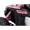 Dětská elektrická Buggy CAN-AM Maverick XXL Premium Deluxe 640W | růžová  nafukovací kola |  24V 20Ah | tiché motory na zadní kola | bez dálkového ovladače