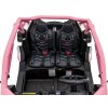 Dětská elektrická Buggy CAN-AM Maverick XXL Premium Deluxe 640W | růžová  nafukovací kola |  24V 20Ah | tiché motory na zadní kola | bez dálkového ovladače