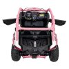 Dětská elektrická Buggy CAN-AM Maverick XXL Premium Deluxe 640W | růžová  nafukovací kola |  24V 20Ah | tiché motory na zadní kola | bez dálkového ovladače