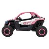 Dětská elektrická Buggy CAN-AM Maverick XXL Premium Deluxe 640W | růžová  nafukovací kola |  24V 20Ah | tiché motory na zadní kola | bez dálkového ovladače