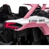 Dětská elektrická Buggy CAN-AM Maverick XXL Premium Deluxe 640W | růžová  nafukovací kola |  24V 20Ah | tiché motory na zadní kola | bez dálkového ovladače