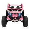 Dětská elektrická Buggy CAN-AM Maverick XXL Premium Deluxe 640W | růžová  nafukovací kola |  24V 20Ah | tiché motory na zadní kola | bez dálkového ovladače