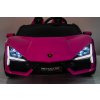 Dětské elektrické Lamborghini Revuelto XL | EVA kola | růžová  EVA kola | dálkový ovladač | 24V 7Ah