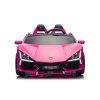 Dětské elektrické Lamborghini Revuelto XL | EVA kola | růžová  EVA kola | dálkový ovladač | 24V 7Ah