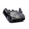 Dětské elektrické Lamborghini Revuelto XL | EVA kola | černá  EVA kola | dálkový ovladač | 24V 7Ah