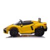 Dětské elektrické Lamborghini Revuelto XL Strong | nafukovací kola | žlutá  Nafukovací kola | 24V 7Ah | bezkartáčový motor