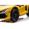 Dětské elektrické Lamborghini Revuelto XL Strong | nafukovací kola | žlutá  Nafukovací kola | 24V 7Ah | bezkartáčový motor