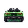 Dětské elektrické Lamborghini Revuelto XL Strong | nafukovací kola | zelená  Nafukovací kola | 24V 7Ah | bezkartáčový motor