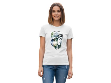 Biele dámske tričko Dream