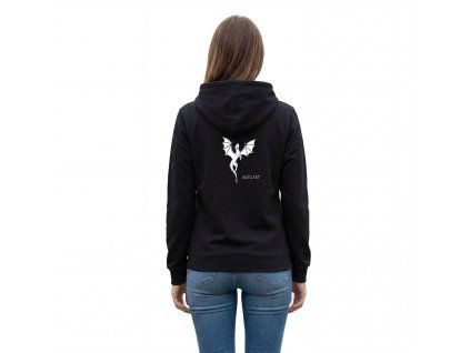 Čierna dámska mikina Dragon