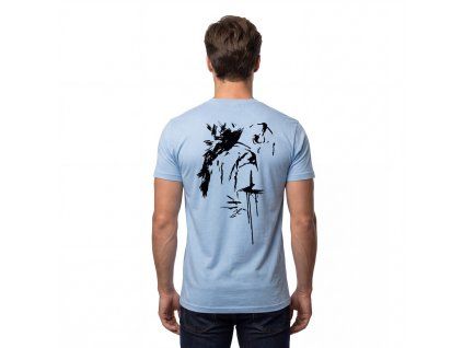 Modré pánske tričko DJ