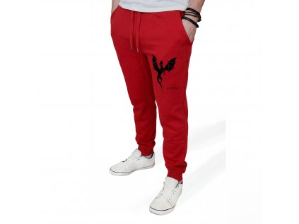 Červené tepláky Dragon