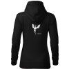 Čierna dámska mikina Dragon