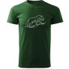 Zelené pánske tričko