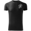 Čierne pánske tričko Škorpión