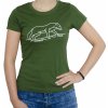 Zelené dámske tričko