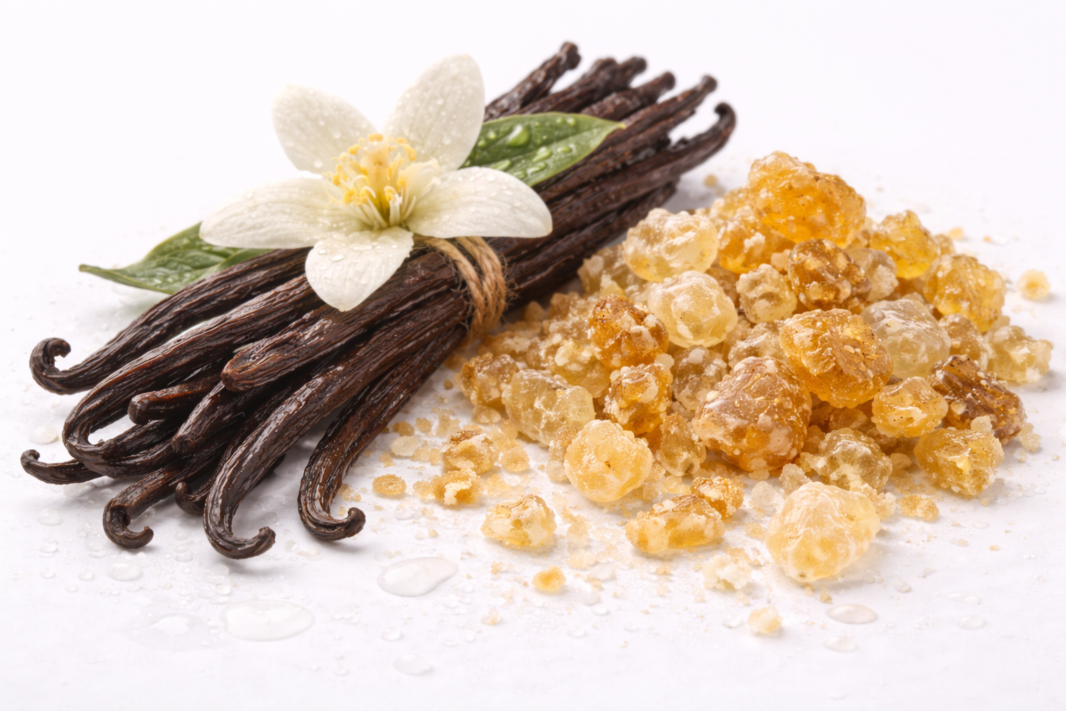 Srdce vůně: bourbon vanilka a elemi