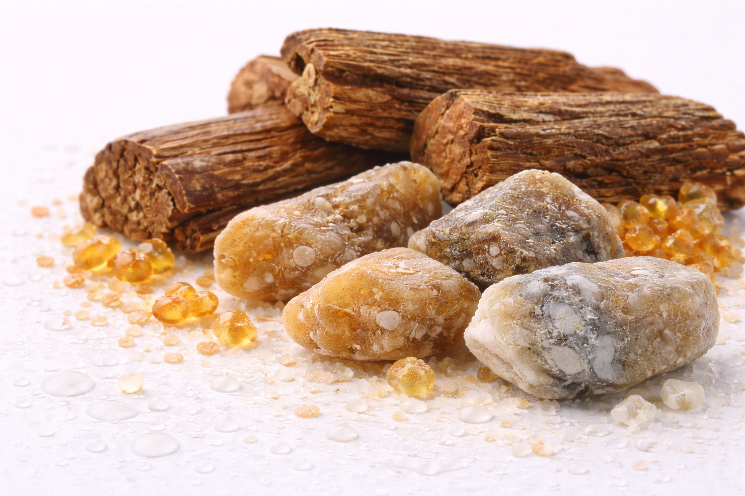 Srdce vůně: amberwood a ambra