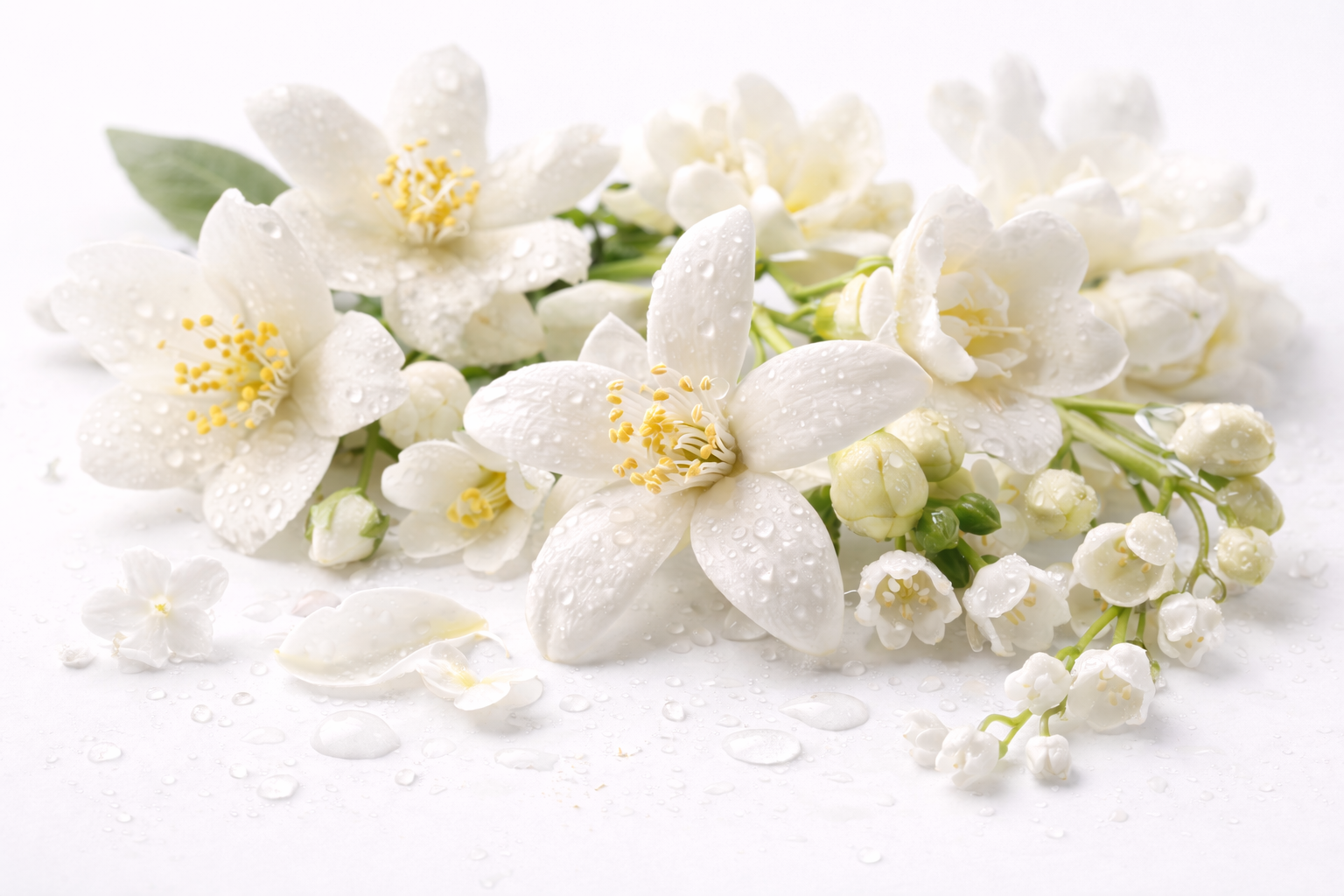 Srdce vůně: levandule, jasmín a pomerančový květ