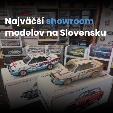 Najväčší showroom modelov áut na Slovensku