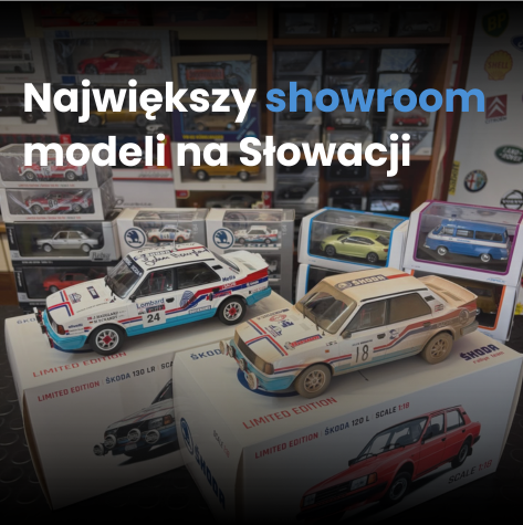 Największy showroom modeli na Słowacji