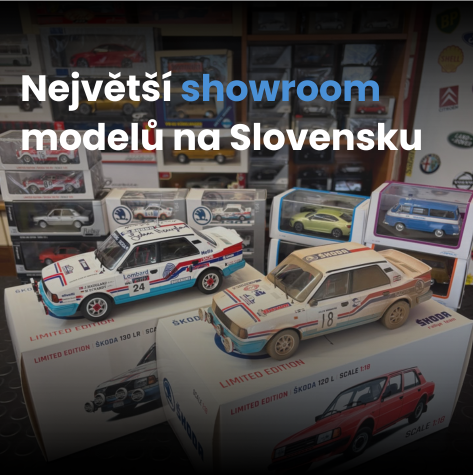 Největší showroom modelů na Slovensku