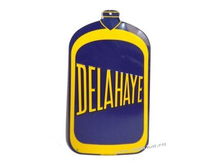 vyr 1768autickar plechova cedula delahaye